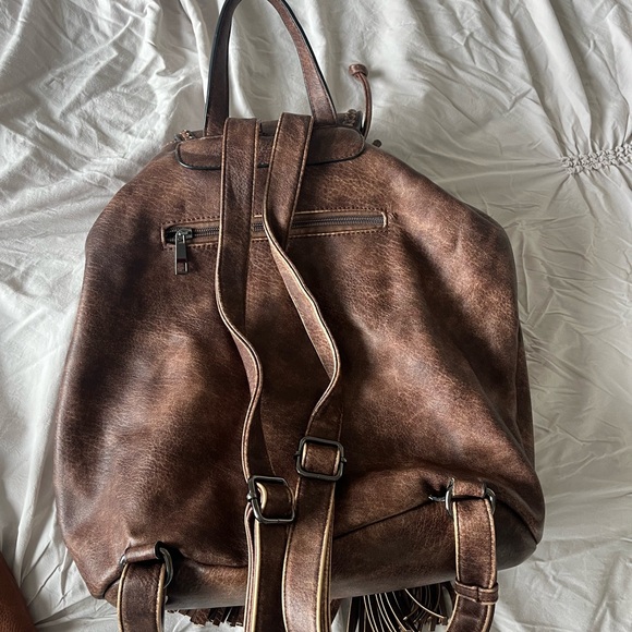Brown Leather Crossbody Bag - Picture 10 of 13